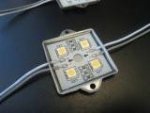 4 Way Square LED Block Module - Green