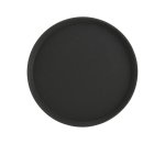 Cater Basix Non Slip Tray Black 400 Mm Round