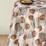 140CM Turkish Pvc Tabling With Flannel Backing 104A - Per Metre