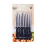 Steak Knife Set - Kitchen Accessories - Stainless Steel - 6 Piece - 2 Pack