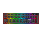Membrane Redragon RM104 Pro Volcano Rgb Wireless Gaming Keyboard - Black