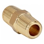AirCraft Nipple Brass 3 8"X3 8" M m