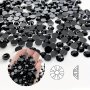 500/1000pcs Flat Back Rhinestones For Acrylic Nails Crafts Resin Rhinestones For Makeup Face & Eyes Nail Jewels Gems Rhinestones Set