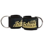 Schiek Sports Model 1700 Padded Neoprene Ankle Straps - Ankle Cable Attachments For Gym - Comfort Fit Ankle Straps