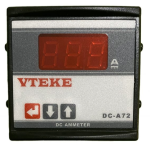 DC-A72 Digital Dc Ammeter 72X72MM