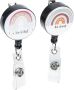 Rainbow Retractable Nurse Badge Holder Reels With Telescopic Alligator