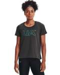 Women's Ua Rush Energy Short Sleeve - Jet Gray XL