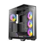 Antec C5 Argb Atx Dual Mid Tower Gaming Chassis Black