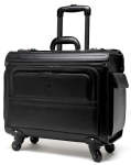 Leather 4-WHEEL Laptop Pilot Case 622-80