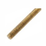 Thread Rod Brass M4 1MT Non Bendable