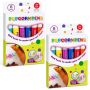 3D Magic Popcorn Pens 18PCS 6 Colors Diy Heat Activated Puffy Paint Set