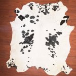 Aas Grade Nguni Hide 164 Black white XXL - Extra Extra Large Black white Spotted