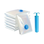 8-PACK Extra Large Vacuum Storage Bags 40"X60" With Hand Pump