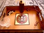Wiccan Altar Tray