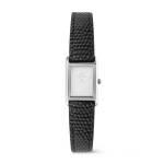 Bound MINI Black Lizard Silver Watch