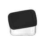 2.2LT Rectangular Glass Casserole Black