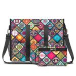 Topdesign Utility Water Resistant Tote Bag With 22 Exterior & Interior Pockets Top Zipper Closure & Thick Bottom Support Perfect