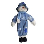 Snowman In Blue & White
