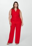 Plus Jumpsuit Aty - Red