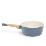 Non Stick Blue & Cream Saucepan - 16CM 1.2L