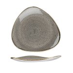 Stonecast - Peppercorn Grey - Triangle Plate - 26.5CM 12 - CC-SPGS-TR10.1