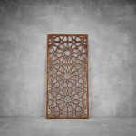 Wall Art D133 - 1040 X 535 X 20 Indoor Matt Gold Warm White