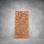 Laser Cut Screen - Design 048 - 2000 X 1000 X 20 Rust Coat Outdoor