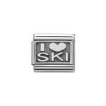 Oxidized I Love Ski