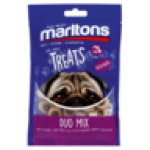 Marltons Treats Duo Mix Semi-moist Dog Rounds 120G