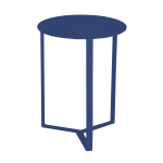 Paul Side Table - Saphire Blue