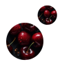 Cherry Custom Printed Mouse Pad Set