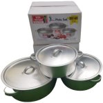 Bv Pack Of 3 Cook And Serve Casserole Set