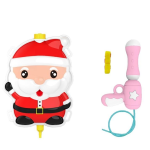 Santa Claus Water Gun Pink Back Pack