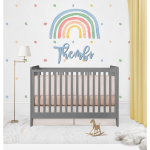 Kikki & Frankie Wall Decal Packs Candyfloss Irregular Dots Wall Pattern Decals