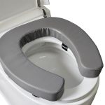 Soft Padded Toilet Seat Cushion With 2-INCH High-density Foam & Waterproof Pu Fabric U-shape Padded Toilet Cushion - Secure Hook