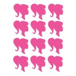 Doll Head Stickers Pack Of 12
