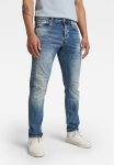G-star Raw 3301 Regular Tapered Elto Pure Stretch Denim - Vintage Azure
