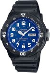 Casio Mens Analog Watch In Black - Black