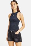 Calvin Klein Mid Rise Short - Denim Black