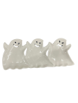 3 Ghosts Halloween Decor Serving Platter Dish