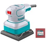 Total Tools Sander Palm 240W 110X100MM With Accessories