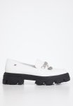 Kulture 1 Chunky Lug Sole Loafer - White