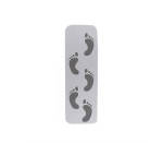 Stencil Voetspore 215MM X 53MM