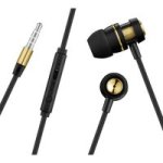 Volkano Alloy Series Metal Earphones - Gold