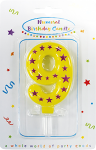 Birthday Candle Number 9