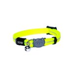 Rogz Alleycat Kitten & Cat Collar - Small Dayglo Yellow