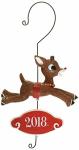 Department 56 Rudolph Dated Hanging Ornament 5.5