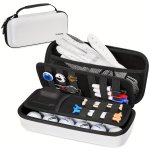 1PC Golf Glove Holder With Removable Golf Glove Shaper With 2 Dividers For Balls Golf Tees Divot Tools Storage Golf Gifts For Me