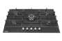 Totai 5 Burner Gas Hob Gas On Glass - 03/TS5BNR-GG
