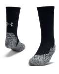 Ua Run Cushion Crew Socks - BLACK-003 Sm